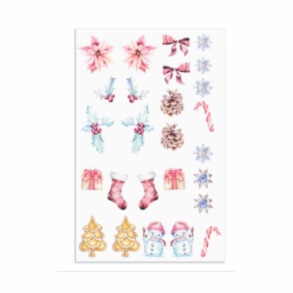 Nailart Tattoo Weihnachten III
