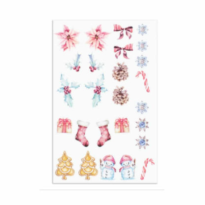 Nailart Tattoo Weihnachten III