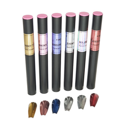 Nailart Chrom Pen Silber