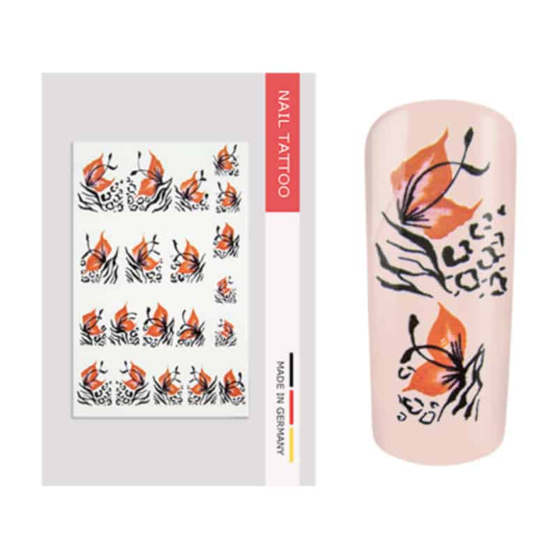 Nailart Tattoo Leo