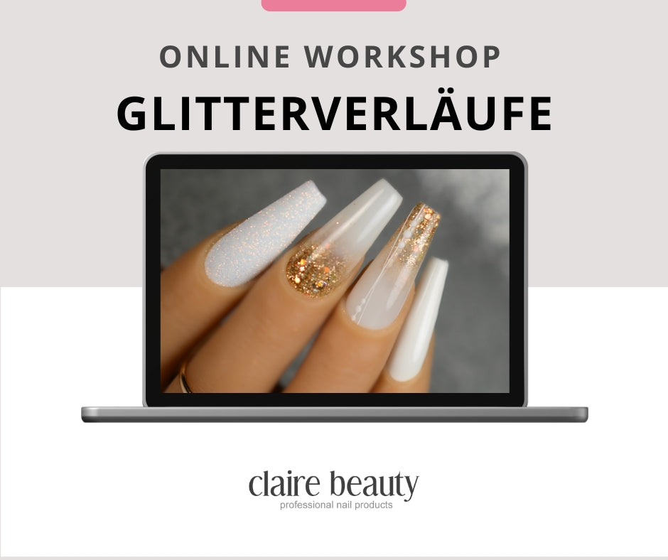 Nailart Glitterverläufe Online Workshop