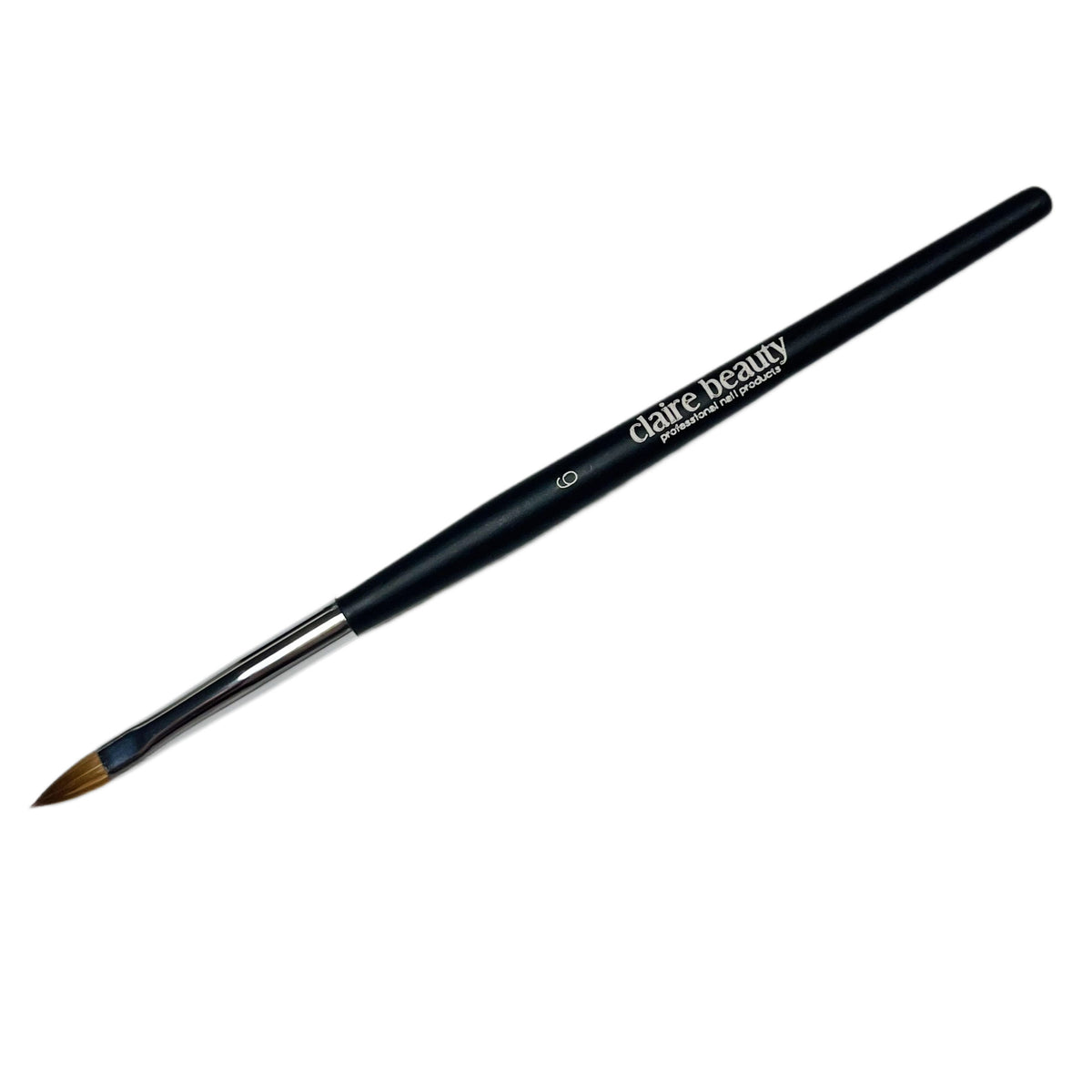 Professional Line Acrylic Brush 100% Kolinsky Size 6