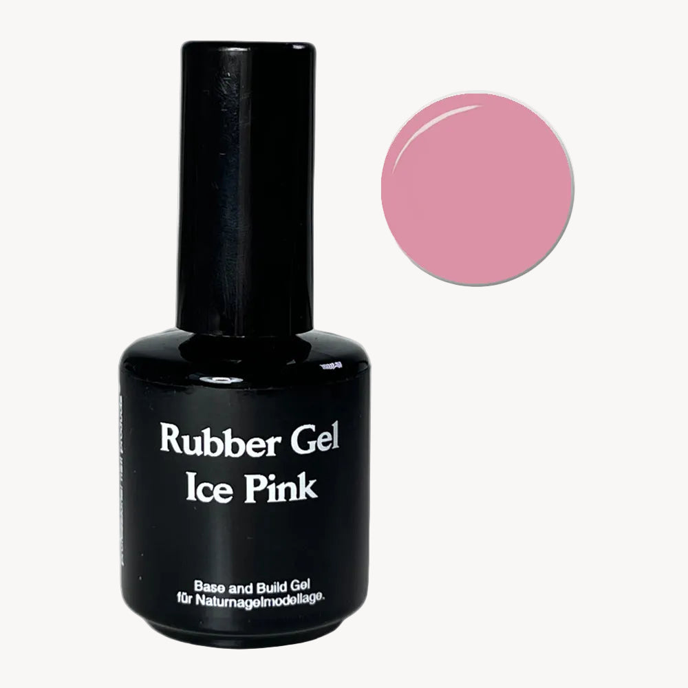 Rubber Base Gel Ice Pink 14ml