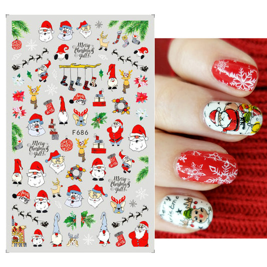 Weihnacht-Sticker F686