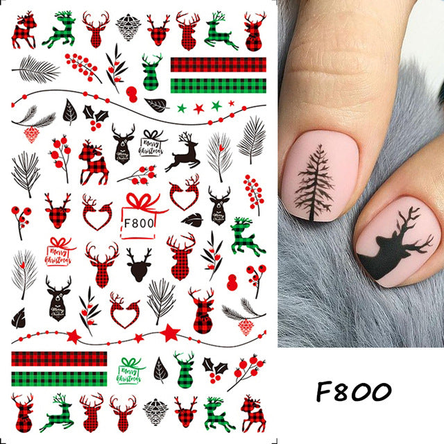 Weihnacht-Sticker F800