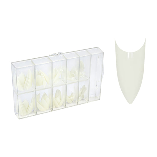 Stiletto Tips Box 100Stk. #Mix Natural