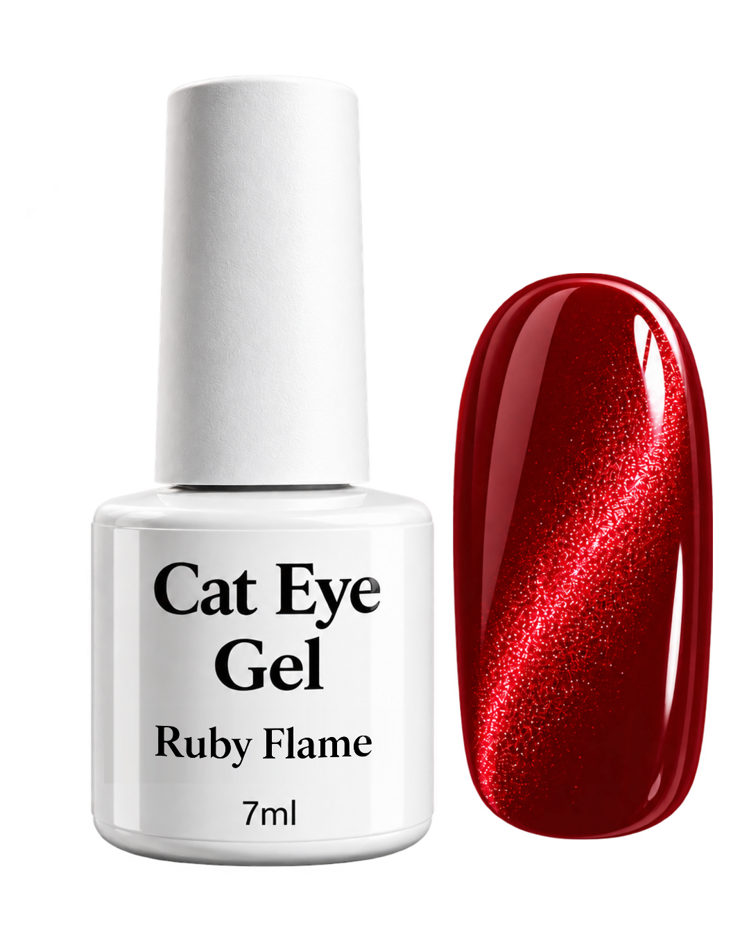 Cat Eye Gel Ruby Flame | Claire Beauty