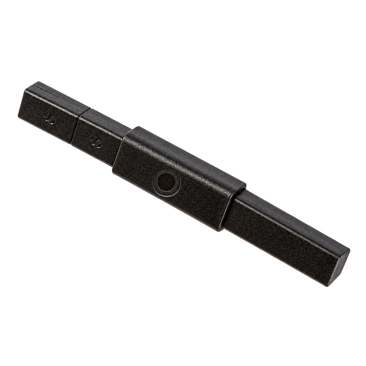 Schwarzer Cat Eye Magnet Multitool von claire beauty mit mittigem Griff und unterschiedlichen Magnetenden