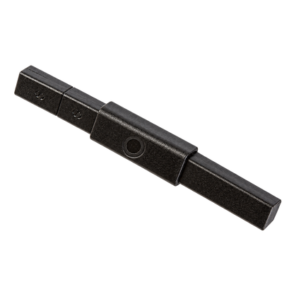 Schwarzer Cat Eye Magnet Multitool von claire beauty mit mittigem Griff und unterschiedlichen Magnetenden