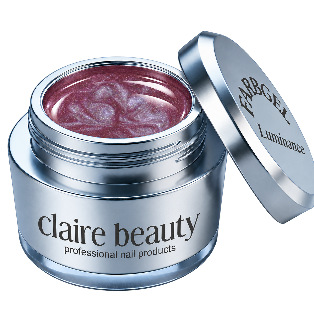 claire beauty Farbgel Luminance im offenen Tiegel