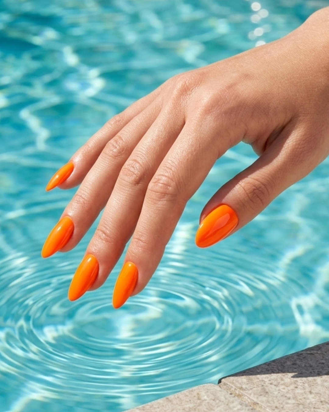 Farbgel Neon Orange