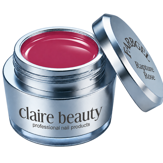 claire beauty Farbgel Rapture Rose im offenen Tiegel