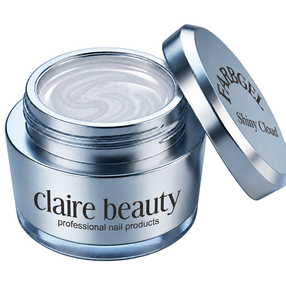 claire beauty Farbgel Shiny Cloud im offenen Tiegel