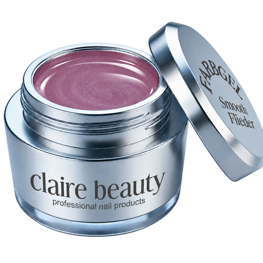 claire beauty Farbgel Smooth Flieder im offenen Tiegel