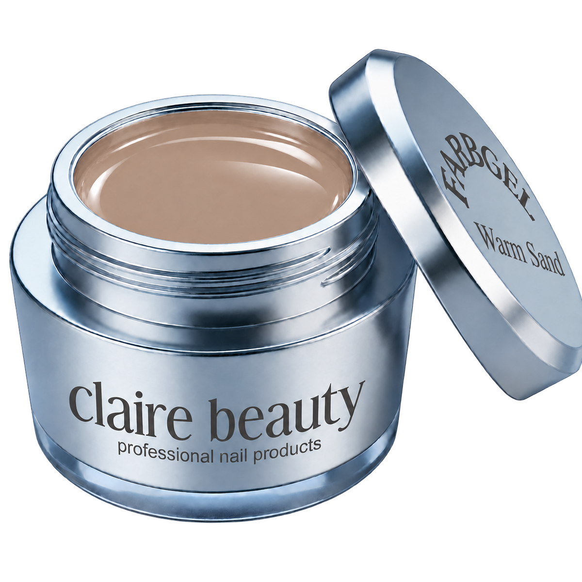 claire beauty Farbgel Warm Sand im Farbgel Set Nude Essentials