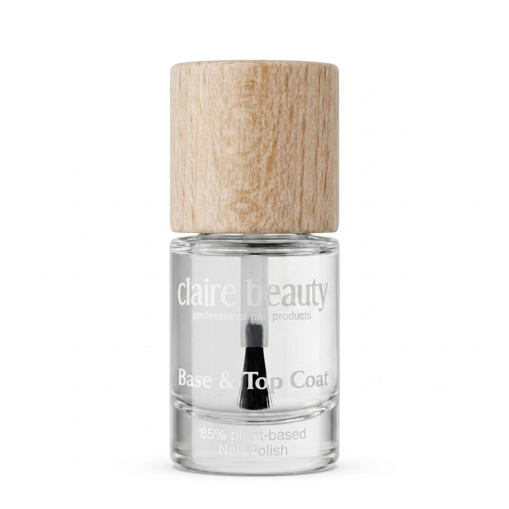 Green Plant Based Nagellack Base + Top