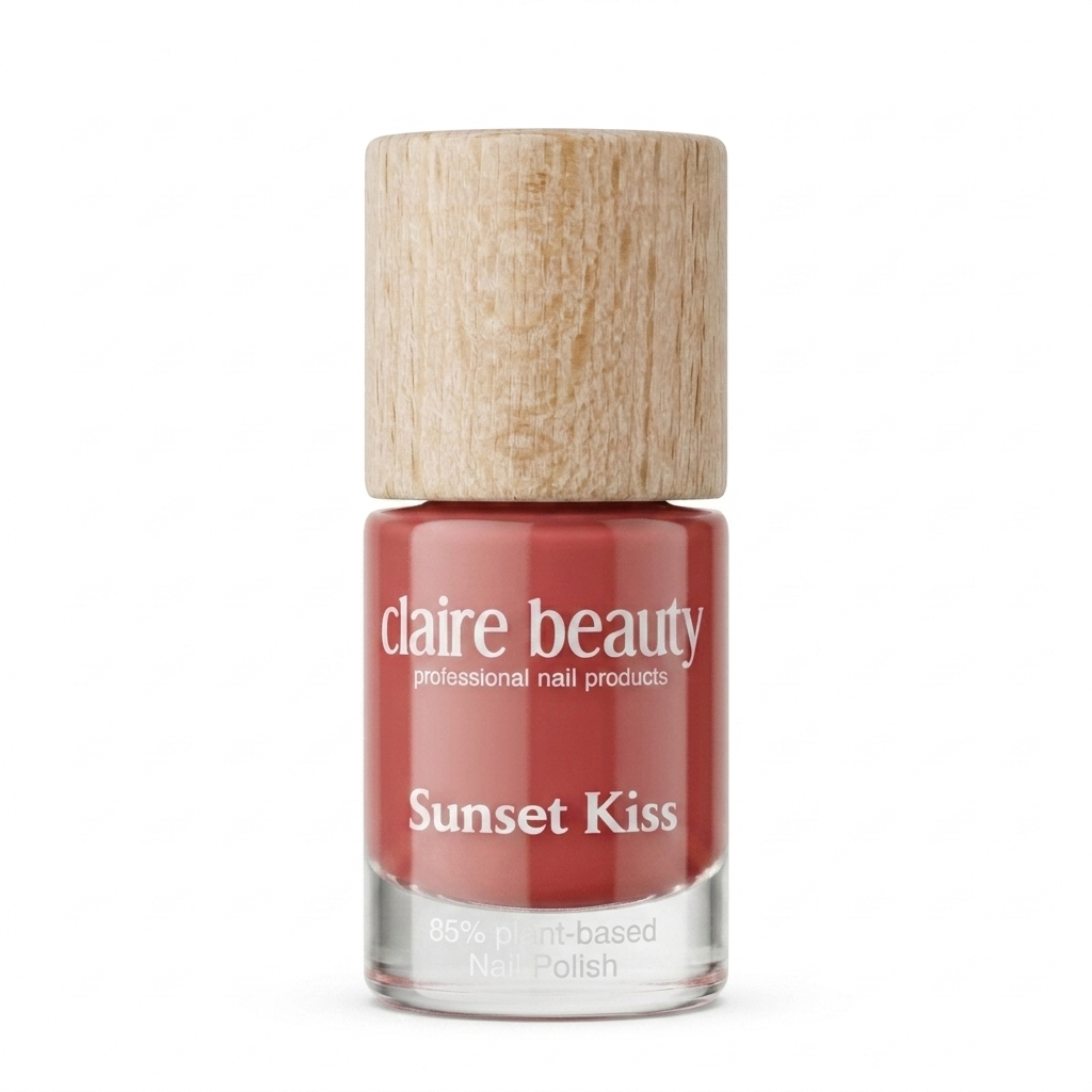 Green Plant Based Nagellack Sunset Kiss