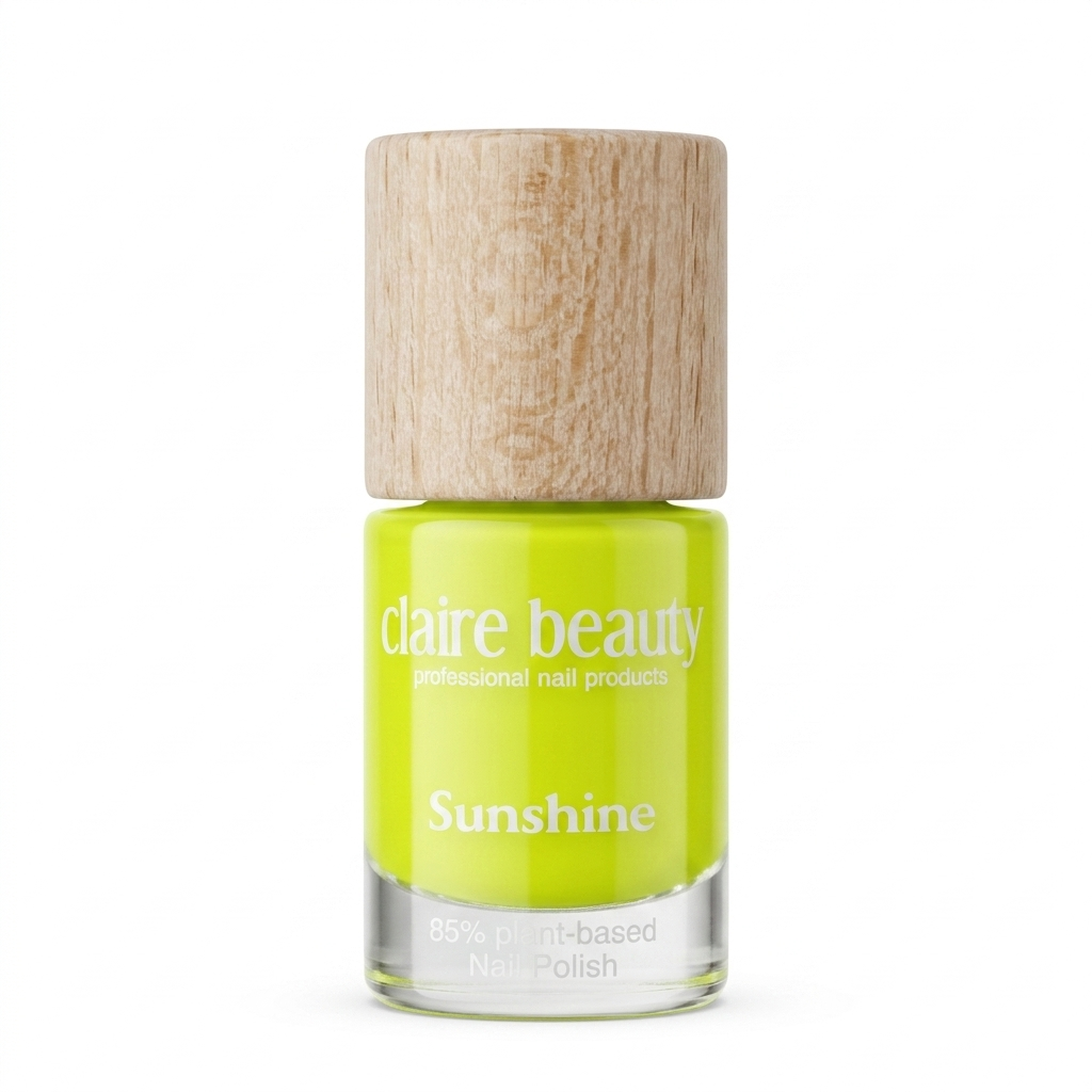 Green Plant Based Nagellack Sunshine