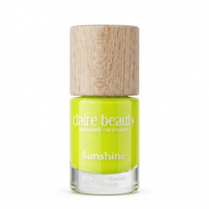 Green Plant Based Nagellack Sunshine
