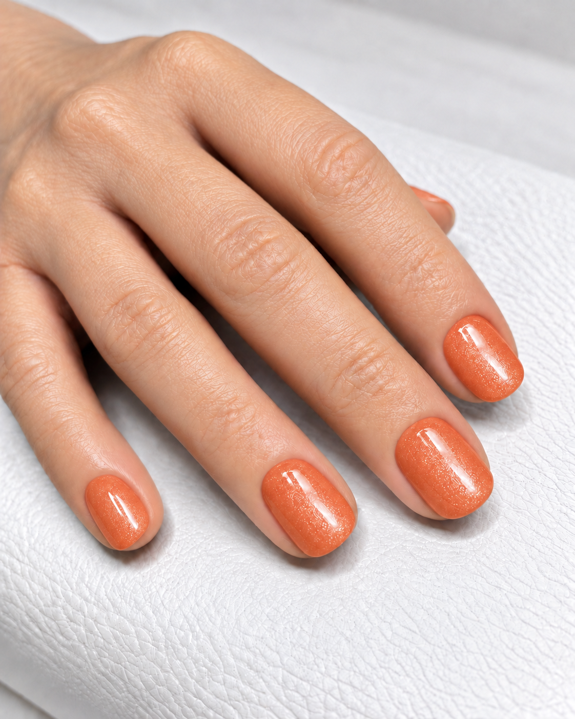 Farbgel Glitter Apricot