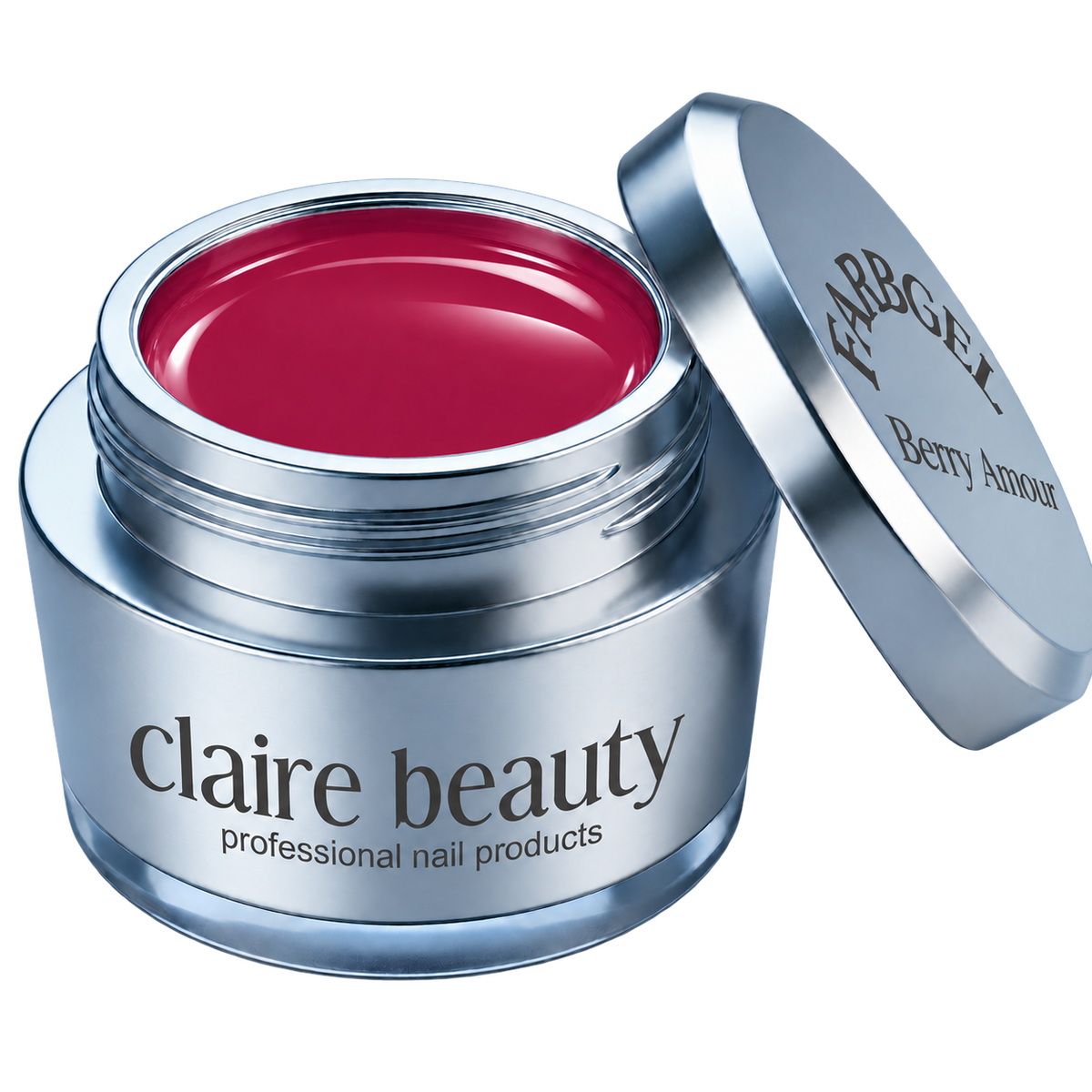 claire beauty Farbgel Berry Amour im Tiegel
