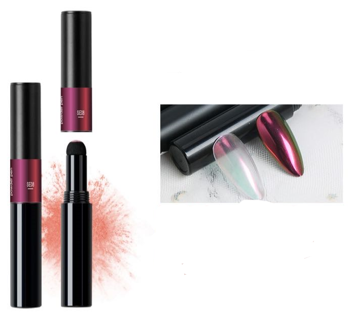 Magic mirror aurora powder pen - Red SE08