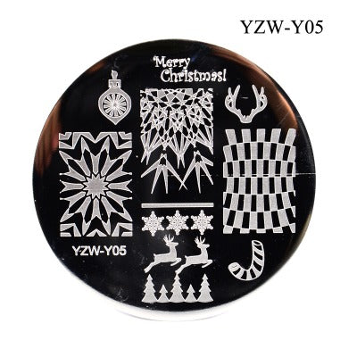 Gabarit rond pour nail art YZW-Y05