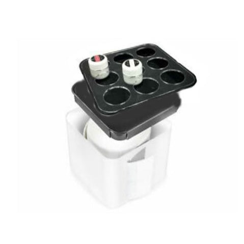 Cube Zellstofftupferbox Weiss