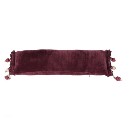 Samt Handauflage Orient Bordeaux