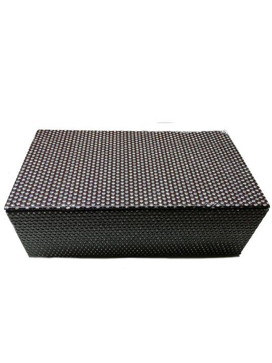SchmuckAufbewahrungsbox Glitter Dunkelkirsch