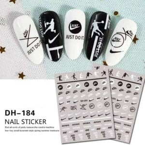 Sticker Nike Black/White DH-184