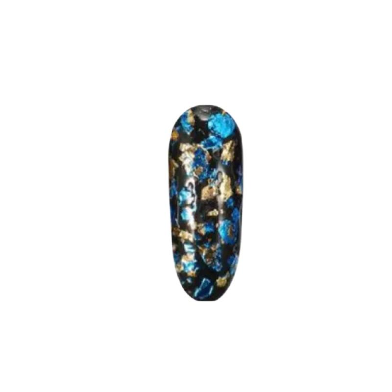 Colorful platinum flake pigment - Blue gold TM15